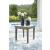 Rainier Ranch Square Aluminum/Faux Stone End Table