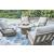 Rainier Ranch Aluminum/Polyester Swivel Glider Chair with Cushion