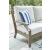 Rainier Ranch Aluminum/Polyester Loveseat with Cushion