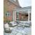 Rainier Ranch Aluminum/Polyester Loveseat with Cushion