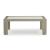 Kimpton Isle Rectangular Aluminum/Faux Stone Cocktail Table