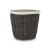 Kimora Square Aluminum/Resin Wicker End Table