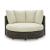 Kimora Resin Wicker/Aluminum Swivel Lounge Chair with Cushion
