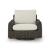 Kimora Resin Wicker/Aluminum Swivel Glider Lounge Chair with Cushion