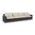 Kimora L-Shaped Resin Wicker/Aluminum 3-Piece Outdoor Sectional