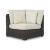 Kimora L-Shaped Resin Wicker/Aluminum 4-Piece Outdoor Sectional