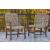 Germalia Outdoor Eucalyptus Wood Round Patio Dining Set
