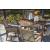 Germalia Outdoor Eucalyptus Wood Round Patio Dining Set