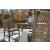 Germalia Outdoor Eucalyptus Wood Round Patio Dining Set