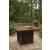 Paradise Trail Outdoor Nuvella Fabric/Resin Wicker Set w/Pillows