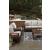 Paradise Trail Outdoor Nuvella Fabric/Resin Wicker Set w/Pillows