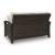 Monterey Point Resin Wicker/Aluminum Loveseat with Cushion