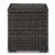 Grasson Lane Outdoor Aluminum Top Square Resin End Table
