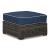 Grasson Lane Outdoor Nuvella Fabric/Resin Wicker Patio Set