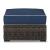 Grasson Lane Outdoor Nuvella Fabric/Resin Wicker Patio Set
