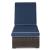 Grasson Lane Outdoor Nuvella Fabric/Resin Wicker Patio Set