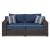 Grasson Lane Outdoor Nuvella Fabric/Resin Wicker Patio Set