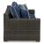 Grasson Lane Outdoor Nuvella Fabric/Resin Wicker Patio Set
