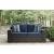 Grasson Lane Outdoor Nuvella Fabric/Resin Wicker Patio Set