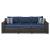 Grasson Lane Outdoor Nuvella Fabric/Resin Wicker Patio Set