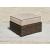 Coastline Bay Outdoor Nuvella Fabric/Resin Wicker Ottoman