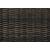 Coastline Bay Outdoor Nuvella Fabric/Resin Wicker Swivel Lounge Chair, Beige/Brown
