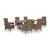 Laguna Heights Wicker/Aluminum Armchair with Cushion