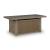 Laguna Heights Rectangular Aluminum/Resin Wicker Fire Pit Table
