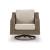 Laguna Heights Resin Wicker/Aluminum Swivel Lounge Chair with Cushion