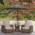Laguna Heights Resin Wicker/Aluminum Recliner with Cushion