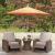 Laguna Heights Resin Wicker/Aluminum Patio Set