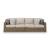 Laguna Heights L-Shaped Resin Wicker/Aluminum 4-Piece Outdoor Sectional