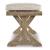 Beachcroft Outdoor Nuvella Fabric Bench