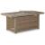 Beachcroft Outdoor Resin Wicker Rectangular Fire Pit Table