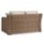 Beachcroft Resin Wicker Outdoor Loveseat with Cushion