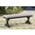 Beachcroft Outdoor Nuvella Fabric Bench