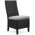 Beachcroft Outdoor Nuvella Fabric/Resin Wicker Patio Dining Set