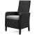Beachcroft Outdoor Nuvella Fabric/Resin Wicker Arm Chair