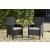 Beachcroft Outdoor Nuvella Fabric/Resin Wicker Arm Chair