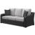 Beachcroft Outdoor Nuvella Fabric/Resin Wicker Patio Seating Set