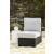 Beachcroft Outdoor Nuvella Fabric/Resin Wicker Armless Chair
