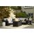 Beachcroft 3-Piece Outdoor Nuvella Fabric/Resin Wicker Sectional Sofa