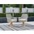 Seton Creek Outdoor Nuvella Fabric/Resin Wicker Set w/Pillows