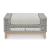 Seton Creek Outdoor Nuvella Fabric/Resin Wicker Ottoman