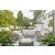 Seton Creek Outdoor Nuvella Fabric/Resin Wicker Set w/Pillows