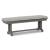 Visola Outdoor Nuvella Fabric/High-Density Polyethylene Bench