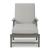 Visola Outdoor Nuvella Fabric/High-Density Polyethylene Chaise Lounge