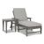 Visola Outdoor Nuvella Fabric/High-Density Polyethylene Chaise Lounge