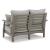 Visola Outdoor Nuvella Fabric/High-Density Polyethylene Loveseat