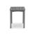 Cove Beach Square Polyethylene End Table
